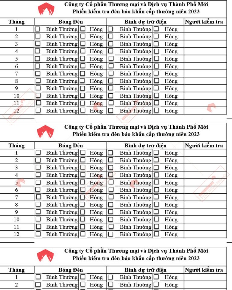 Pccc Check 【Check List】+7 Checklist Kiểm Tra PCCC Định Kỳ