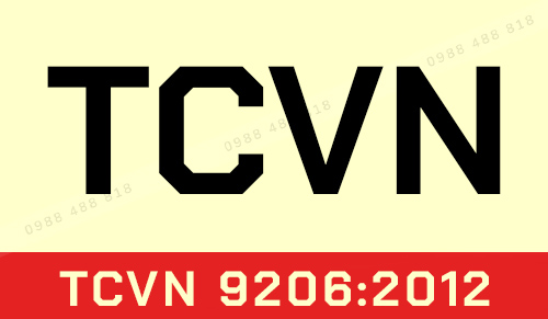 TCVN 9206:2012 Thiết bị điện trong nhà/ Công trình công cộng