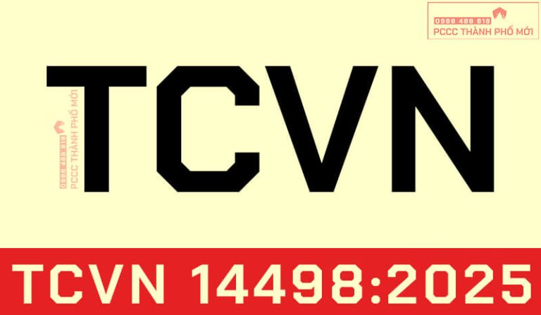 TCVN 14498:2025 Bình chữa cháy cố định bằng sol-khí